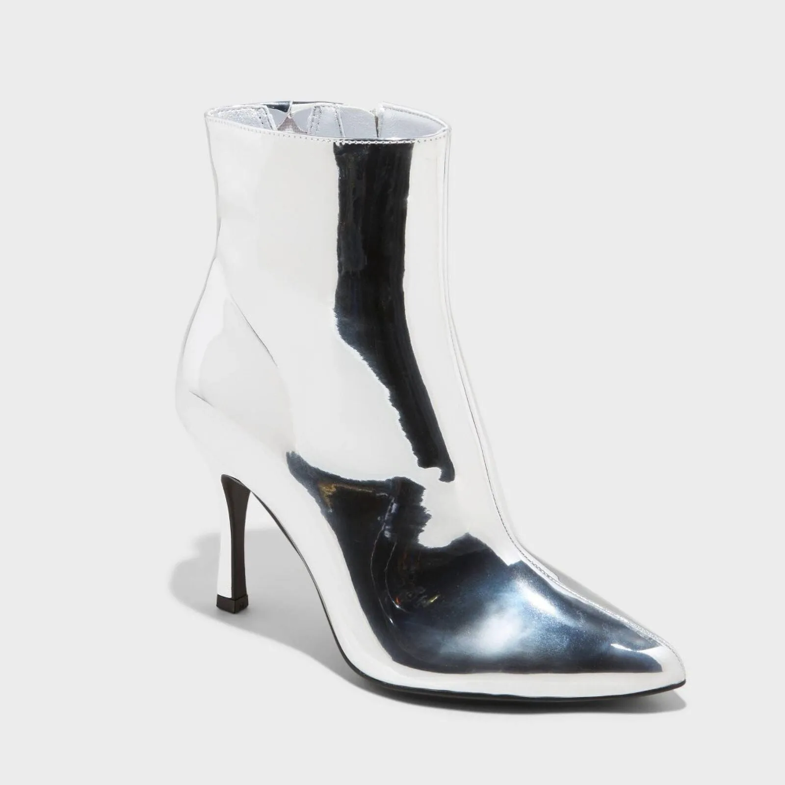A New Day Women's Shandra Ankle Boots 89008911 Silver Gray 11M