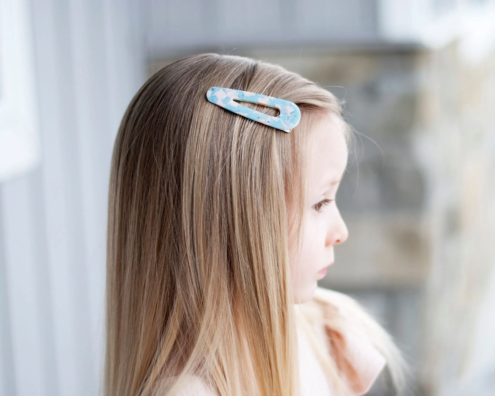 Acrylic Barrette Hair Clips
