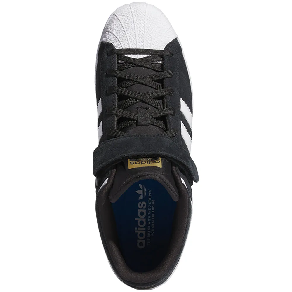 adidas Pro Shell ADV Black/Running White/Gold