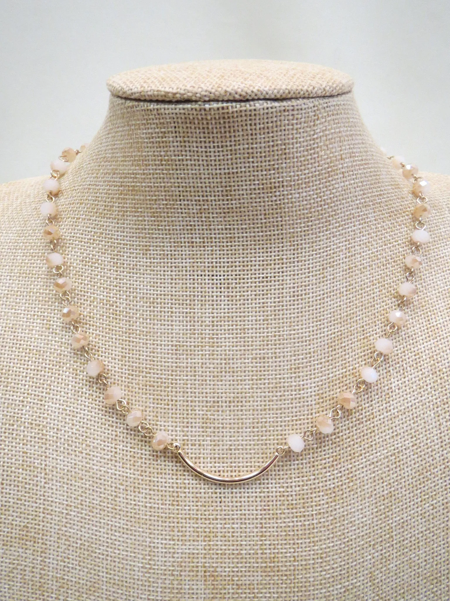 ADO | Bead Gold Necklace