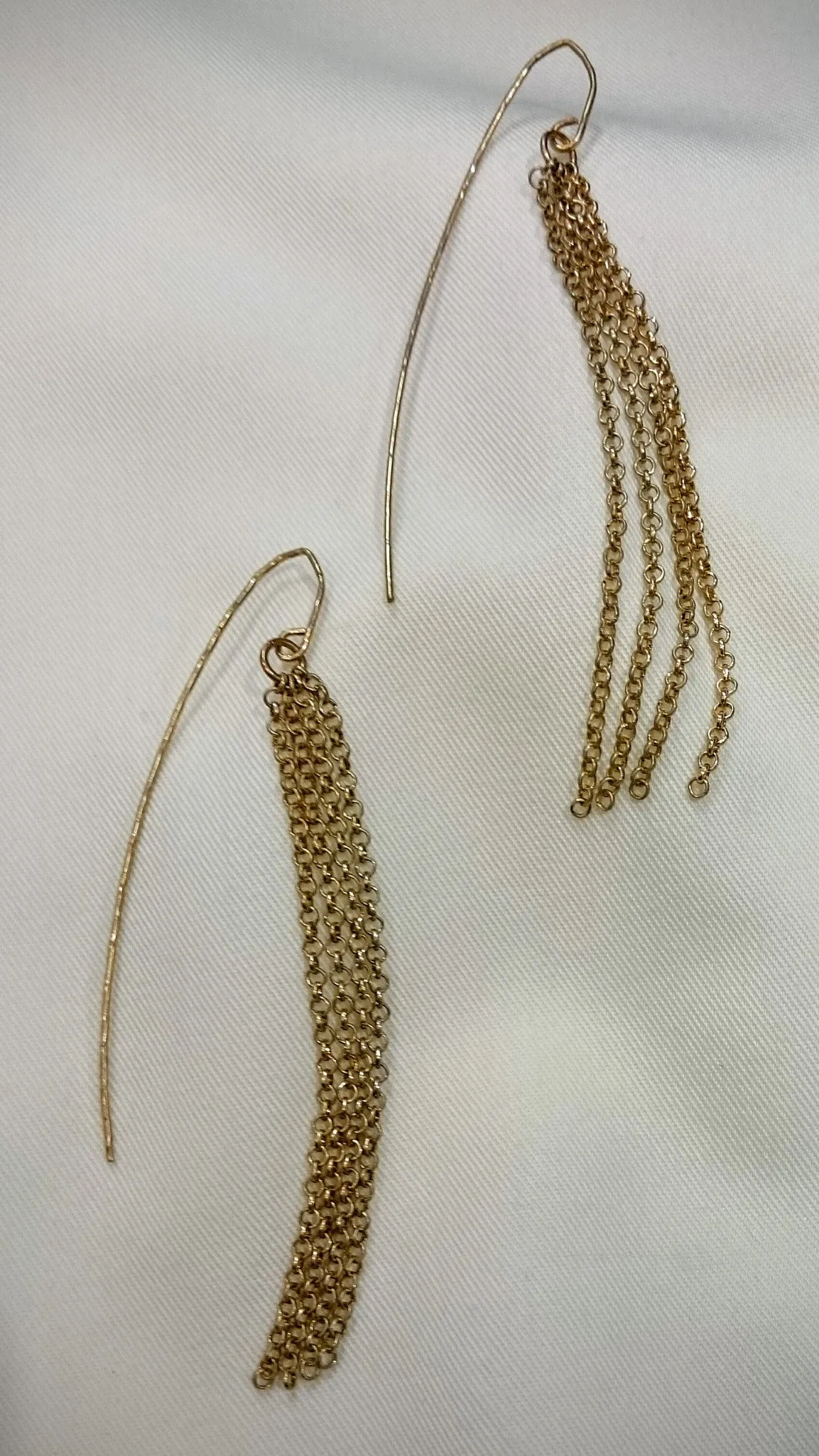 ADO | Fringe Dangle Earrings Gold