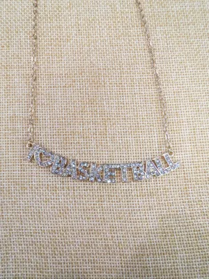 ADO | Hometown Pride Basketball Necklace Gold