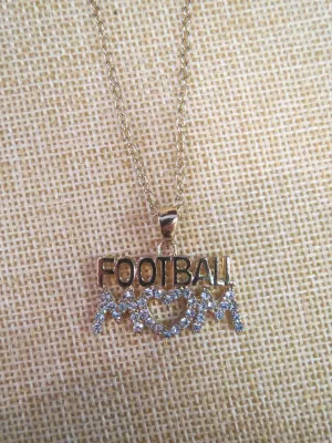 ADO | Hometown Pride Football Mom Necklace