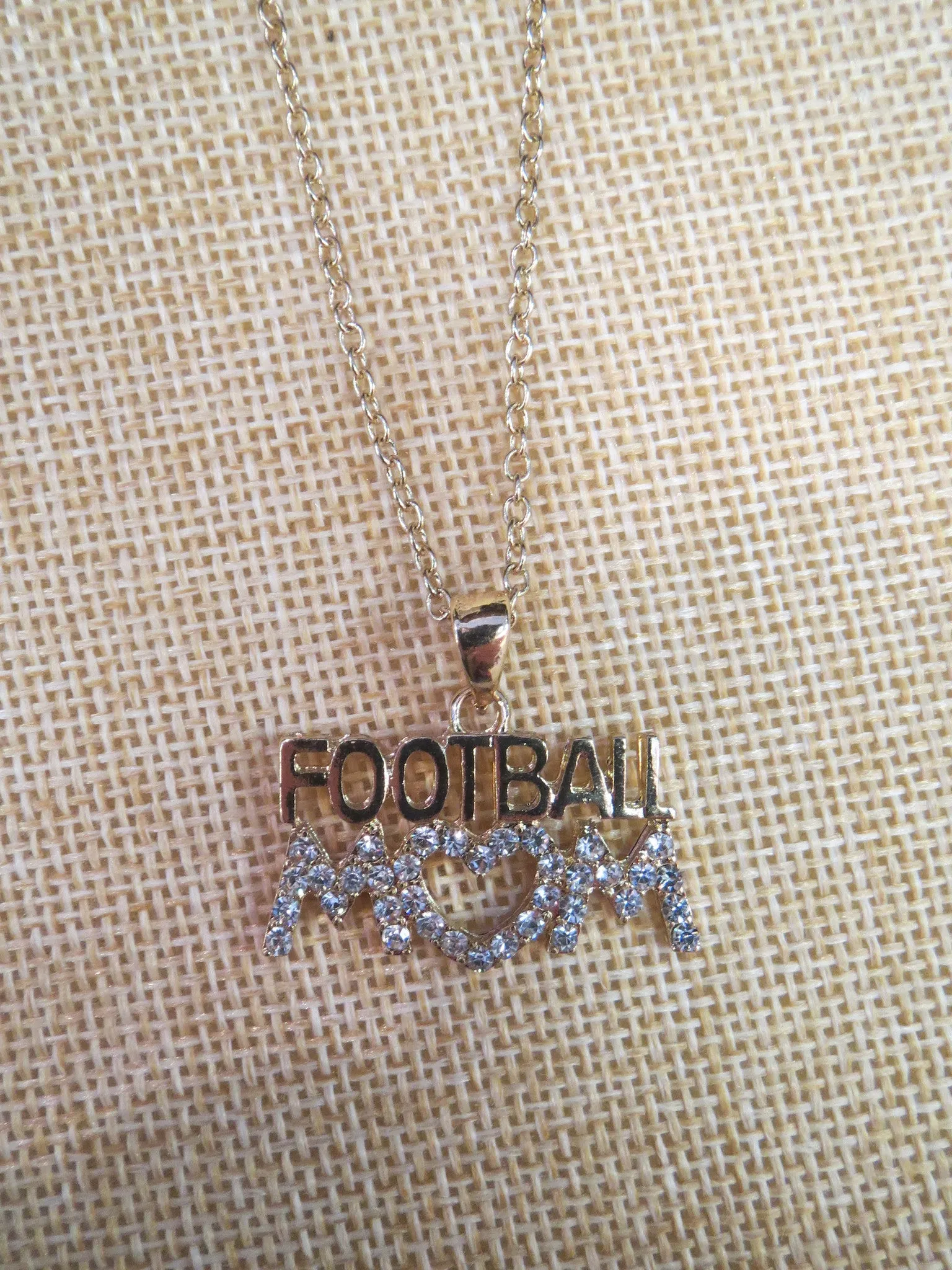 ADO | Hometown Pride Football Mom Necklace