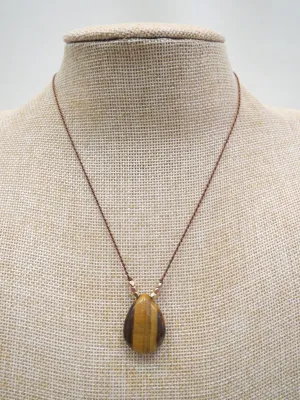 ADO | Stone Bead on Thread Necklace