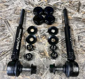 APACHE OFFROAD HD CHROMOLY REAR ADJUSTABLE SWAY BAR LINKS | TOYOTA FJ 2007 , 4RUNNER 2003 , GX470, GX460 (NON KDSS)