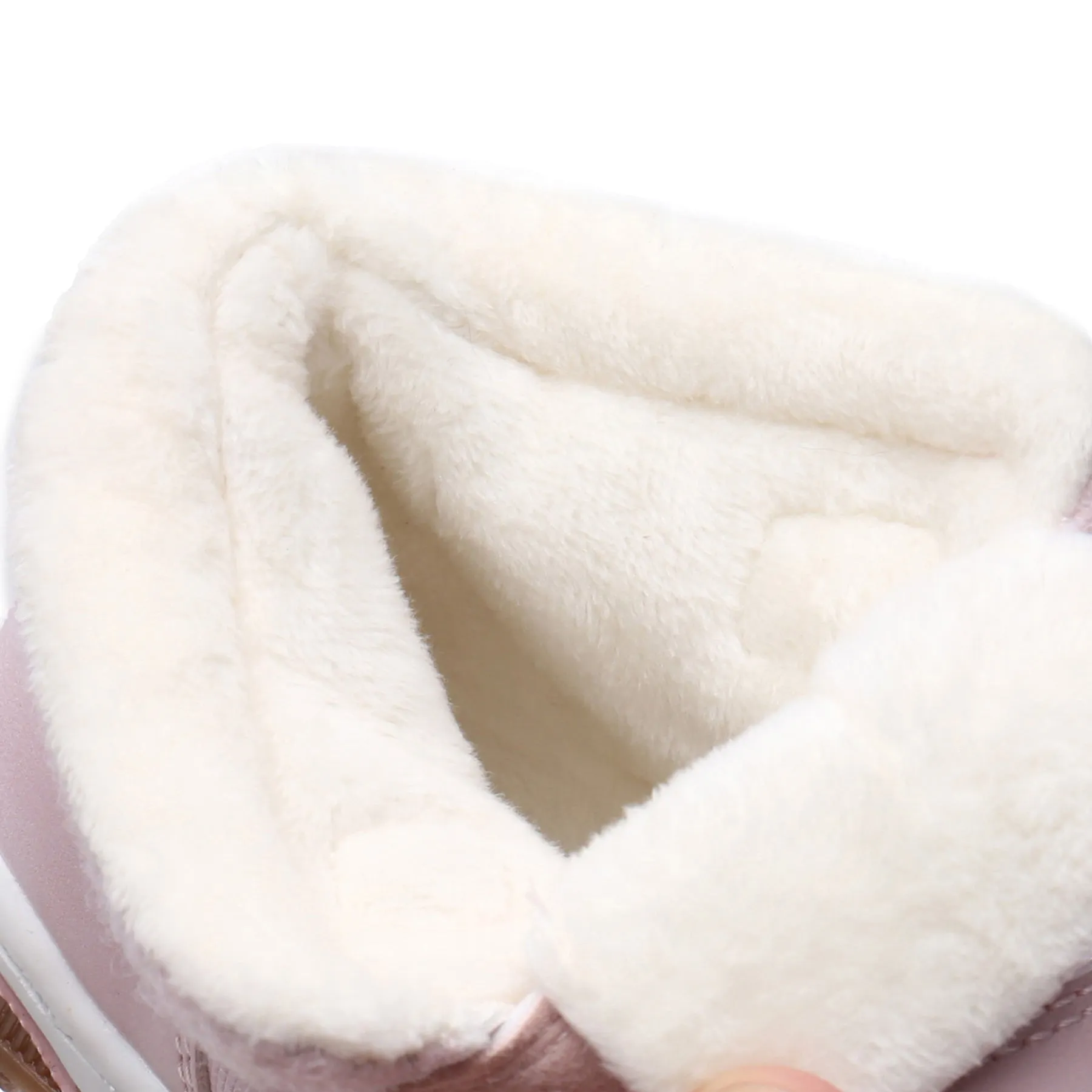 Apakowa Boys Boots Toddler Boys Girls Fall/Winter Boots Outdoor with Hook and Loop (Toddler/Little Kid)-35217-Pink