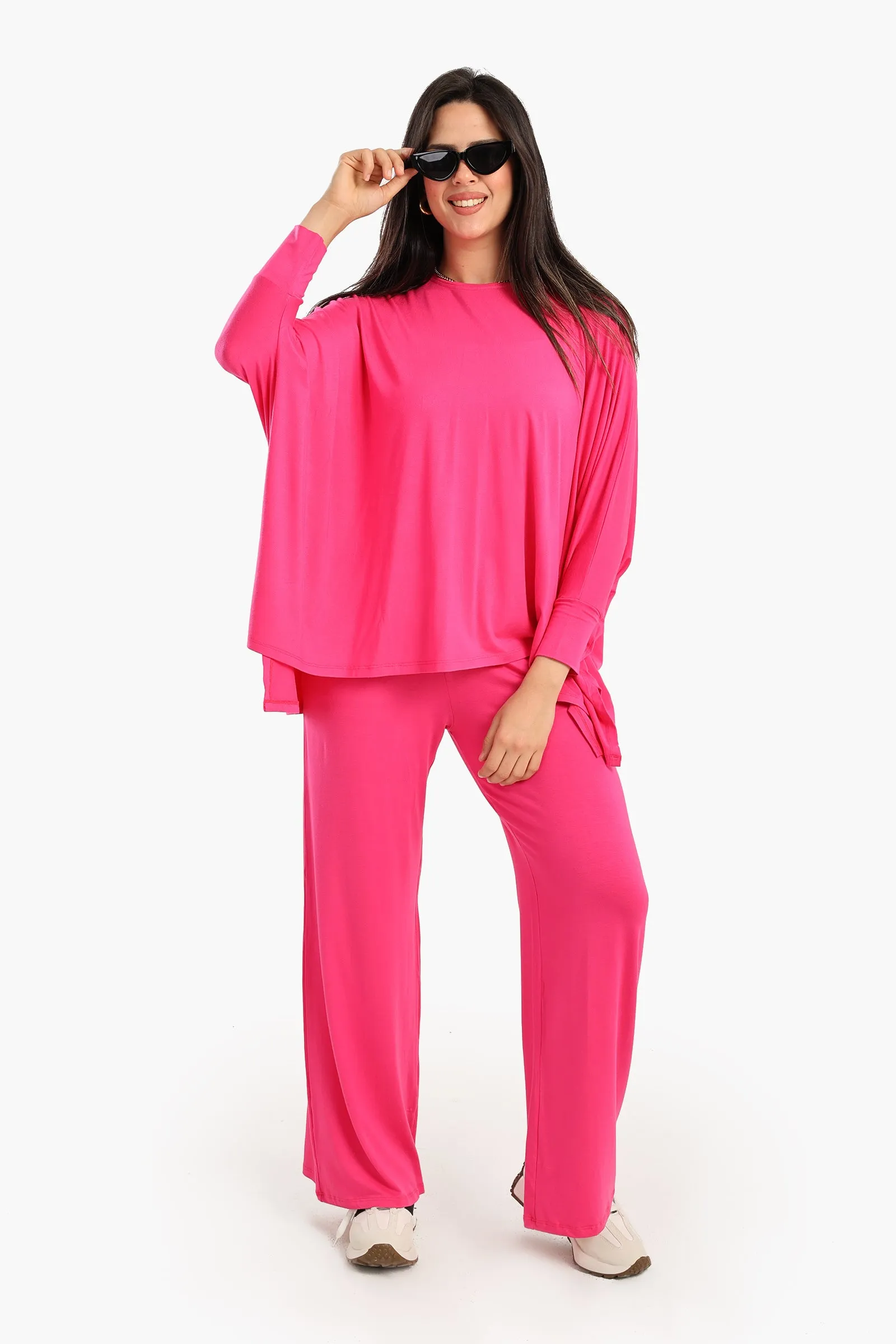 Asymmetrical Lounge Poncho