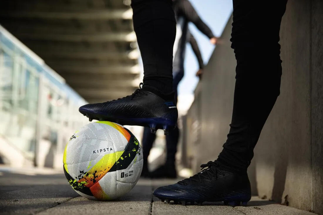 Ballon de football Thermocollé FIFA QUALITY PRO F950 taille 5 jaune