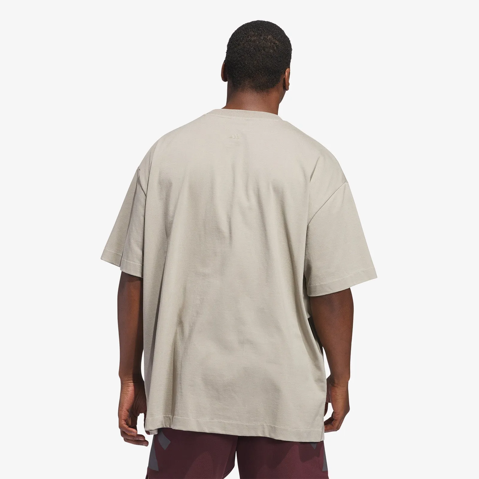 Basketball Logo T-Shirt - Beige