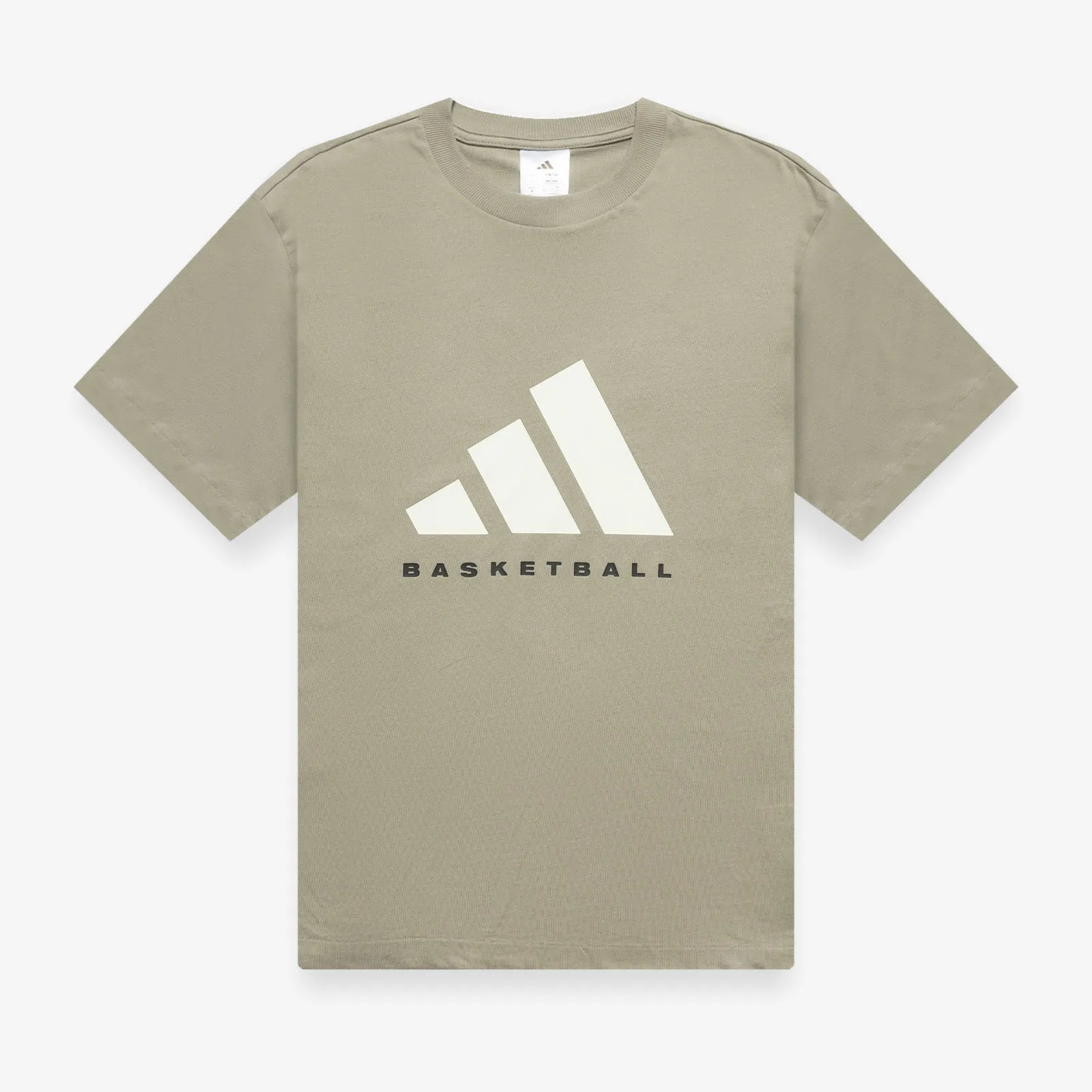 Basketball Logo T-Shirt - Beige