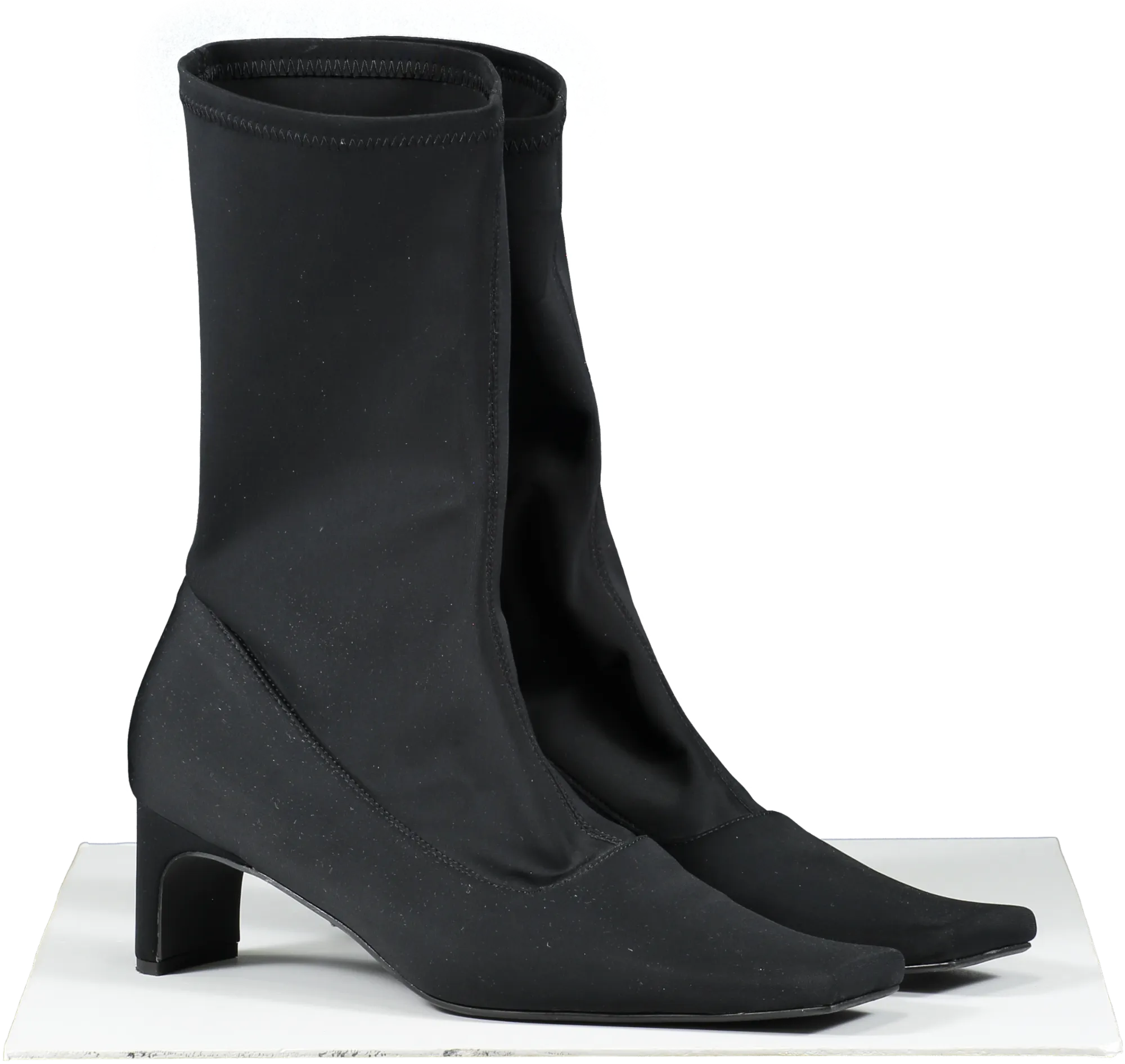 bevza Black Neoprene Sock Boots UK 6 EU 39 👠