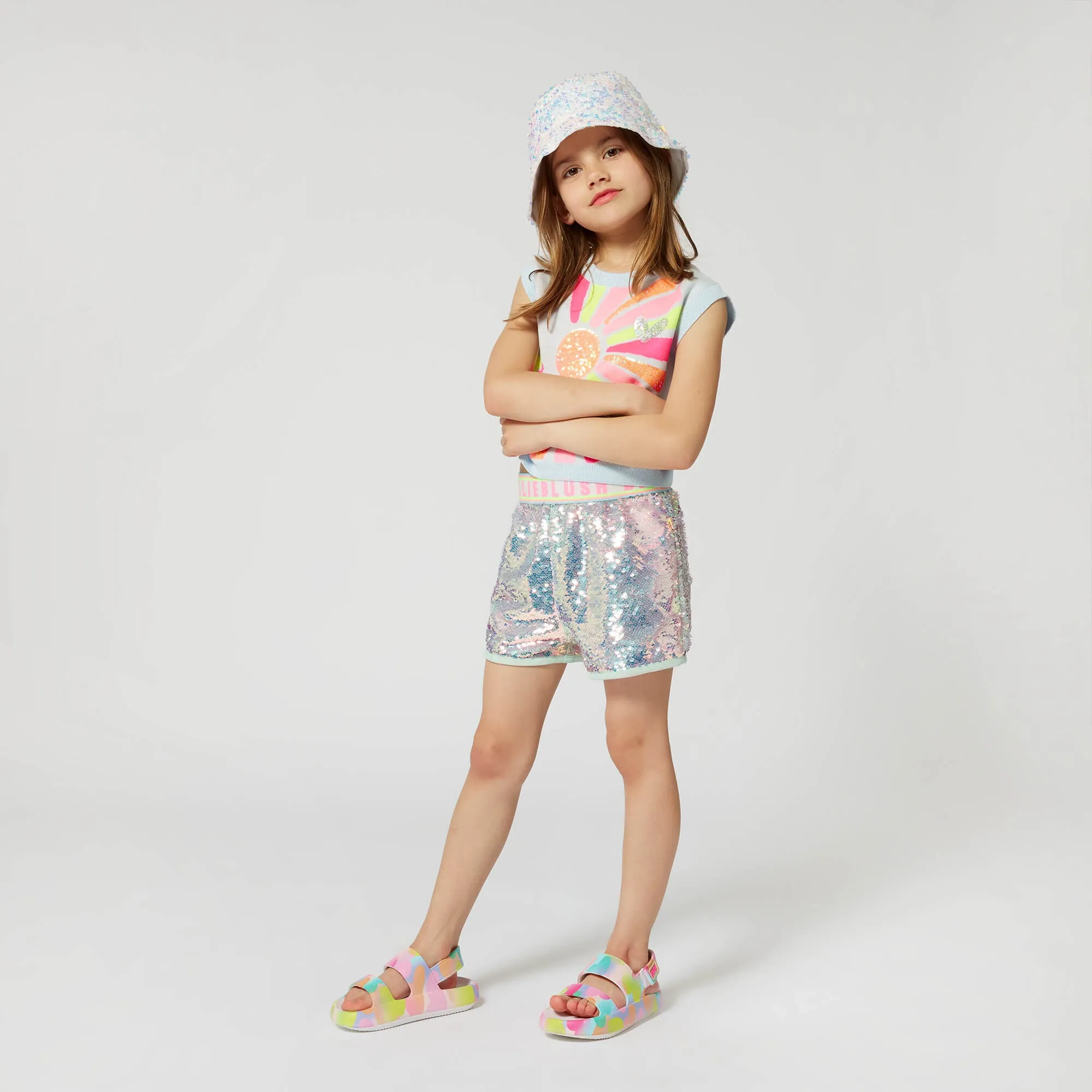 Billieblush Printed Sandals