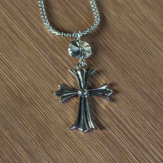 Boutique Cross Spears Pendant Necklace
