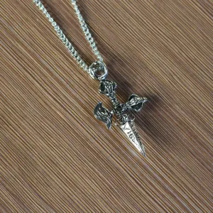 Boutique Cross Spears Pendant Necklace