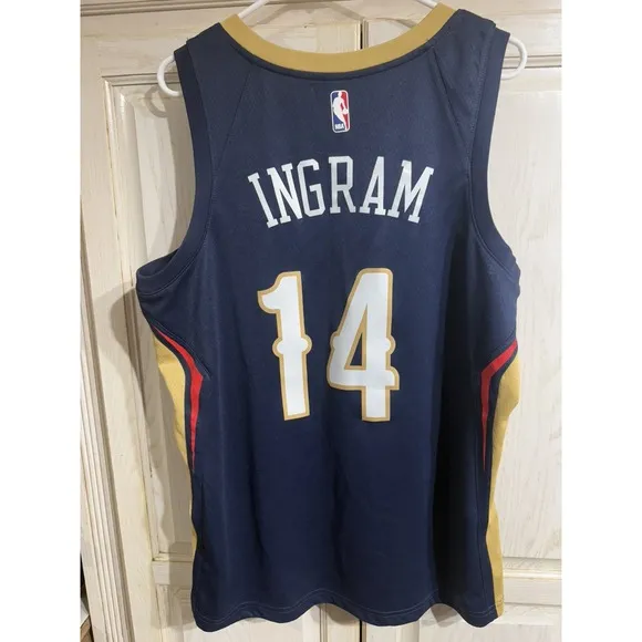 Brandon Ingram New Orleans Pelicans Nike Dri Fit NBA Jersey Large
