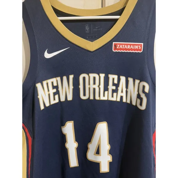 Brandon Ingram New Orleans Pelicans Nike Dri Fit NBA Jersey Large