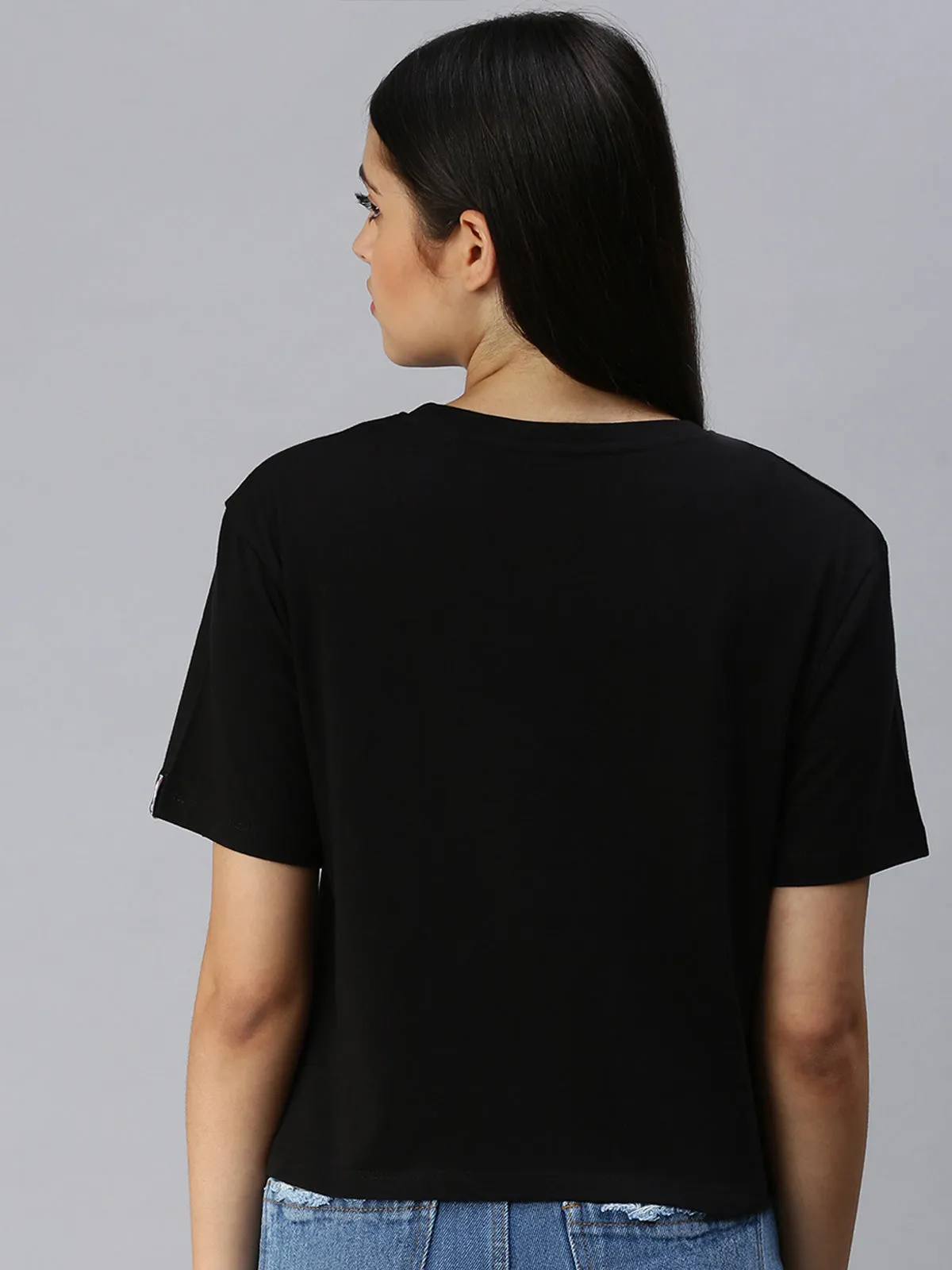 Brooklyn Nets: Classic Crest Tie-up Top - Black
