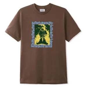 BUTTER GOODS STOLEN BOOTS TEE - BROWN