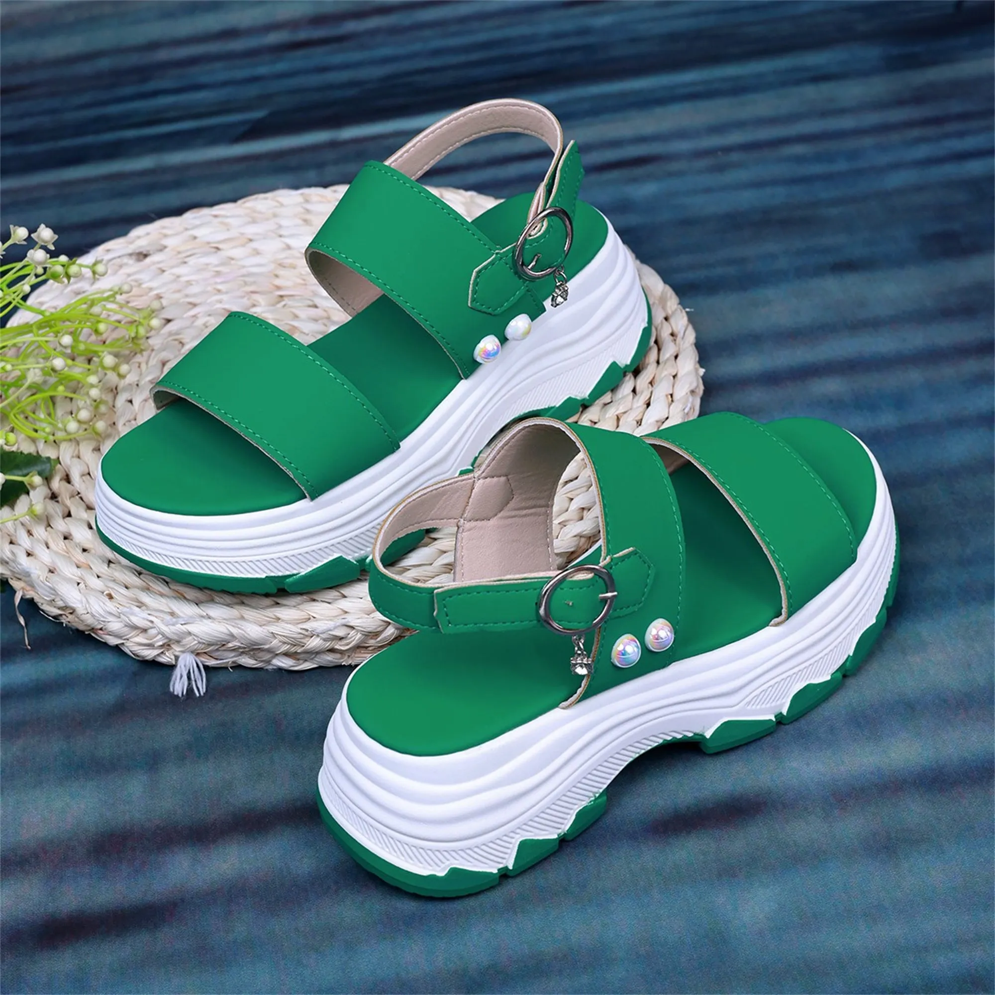 Casual Double-strap Sports Women Sandals