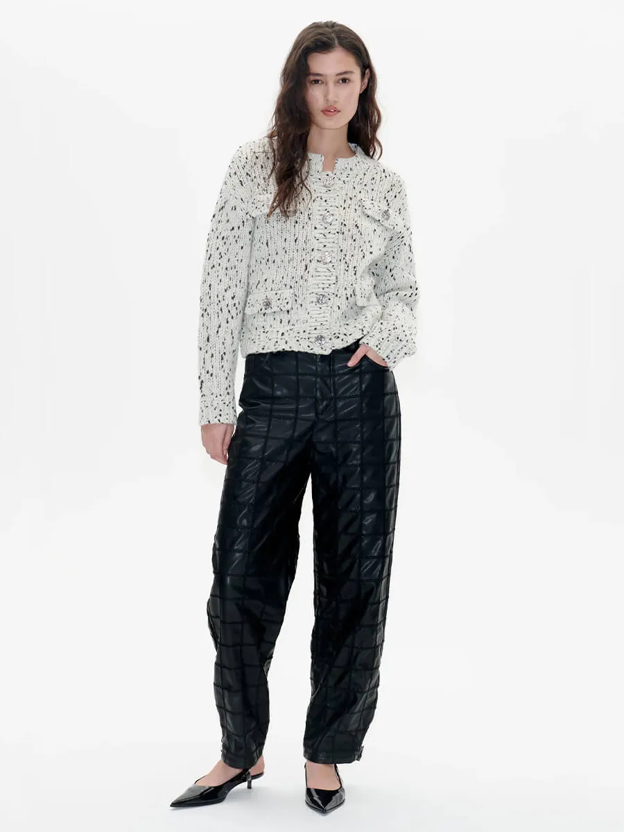 Cat Cardigan - Whisper White