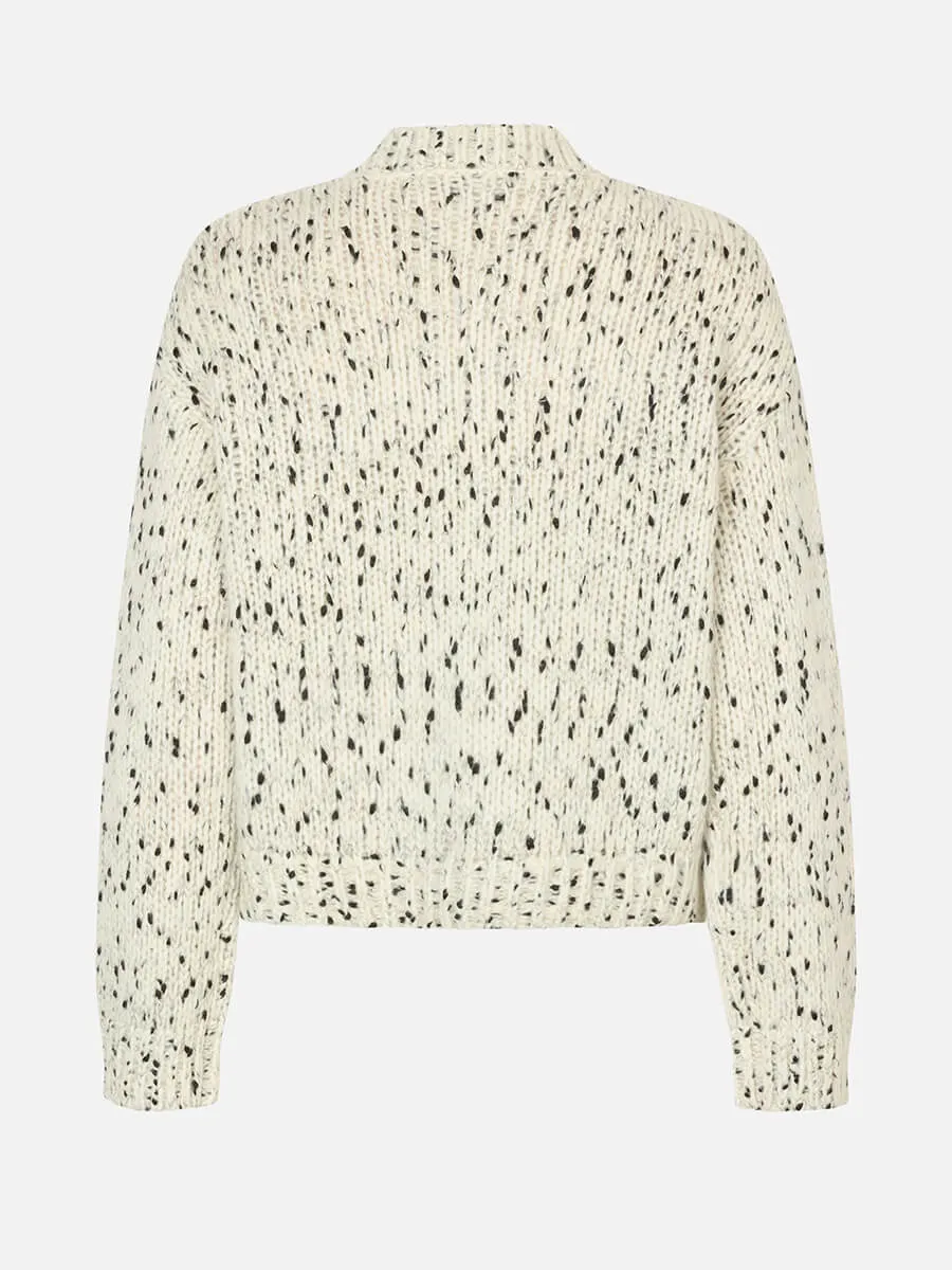 Cat Cardigan - Whisper White