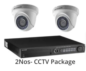 CCTV Package - AHD/TVI/CVI CAMERA - 2 to 4 Nos