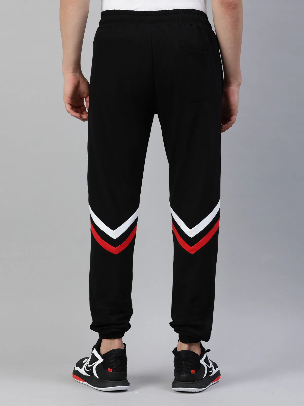 Chicago Bulls: Contrast Stripe Joggers - Black