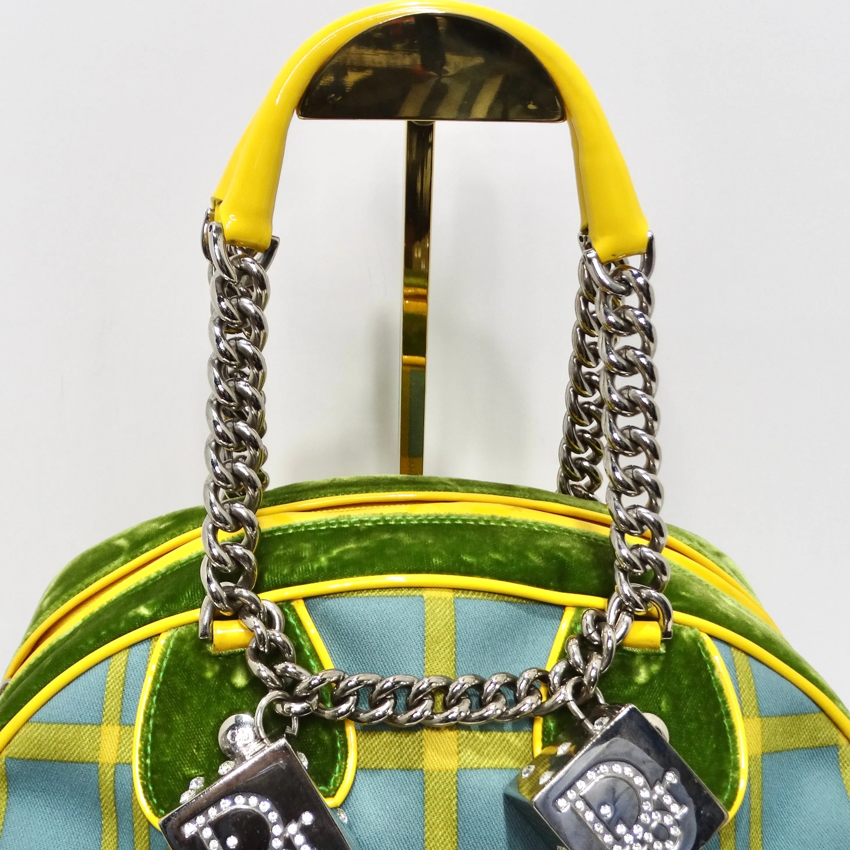 Christian Dior Fall 2004 Gambler Dice Bowler Bag