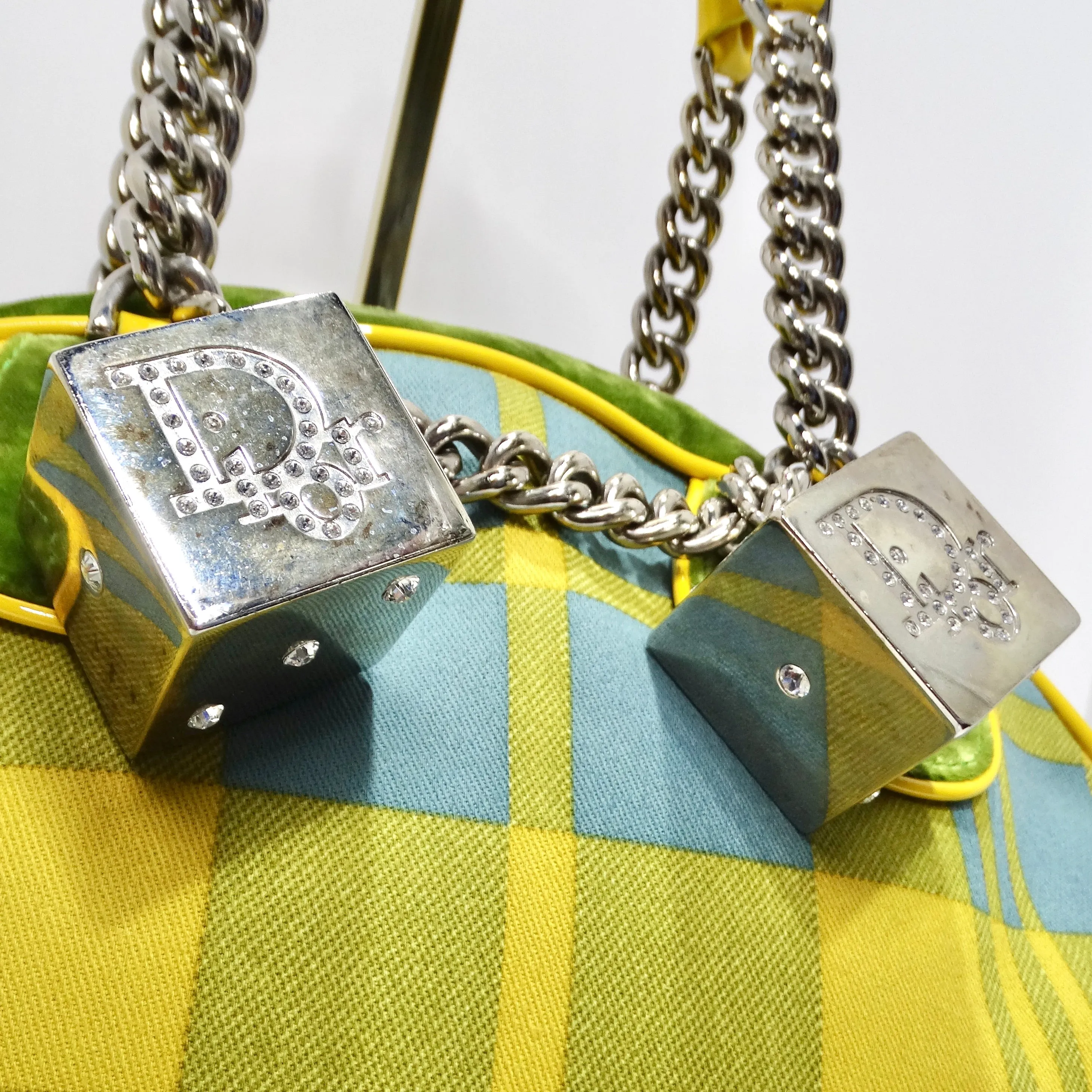 Christian Dior Fall 2004 Gambler Dice Bowler Bag