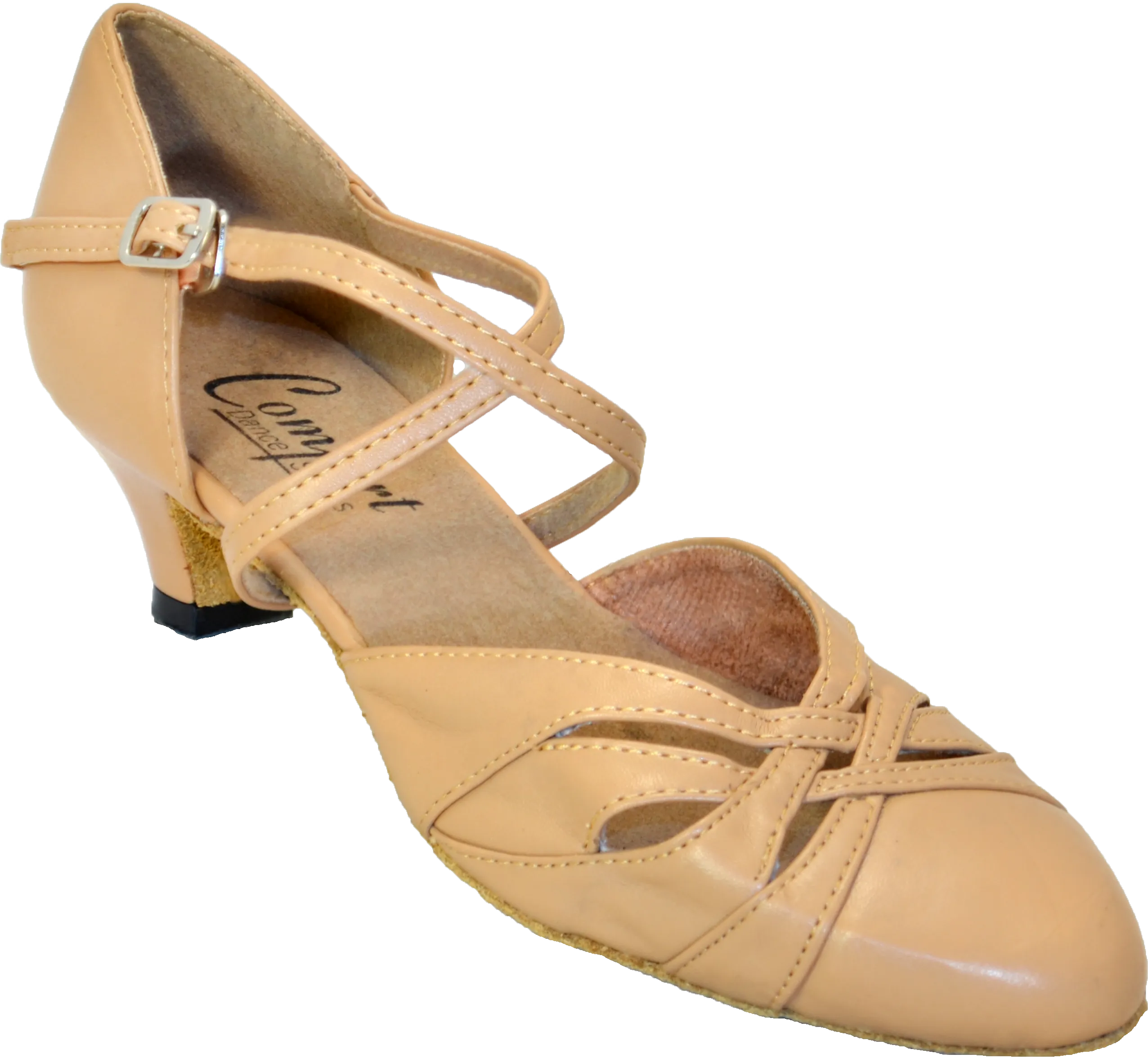 Comfort - Braid - Dark Tan Leather