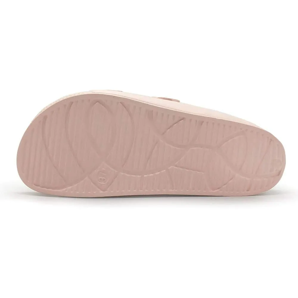 Comfy Slides With Double Buckle Pattern