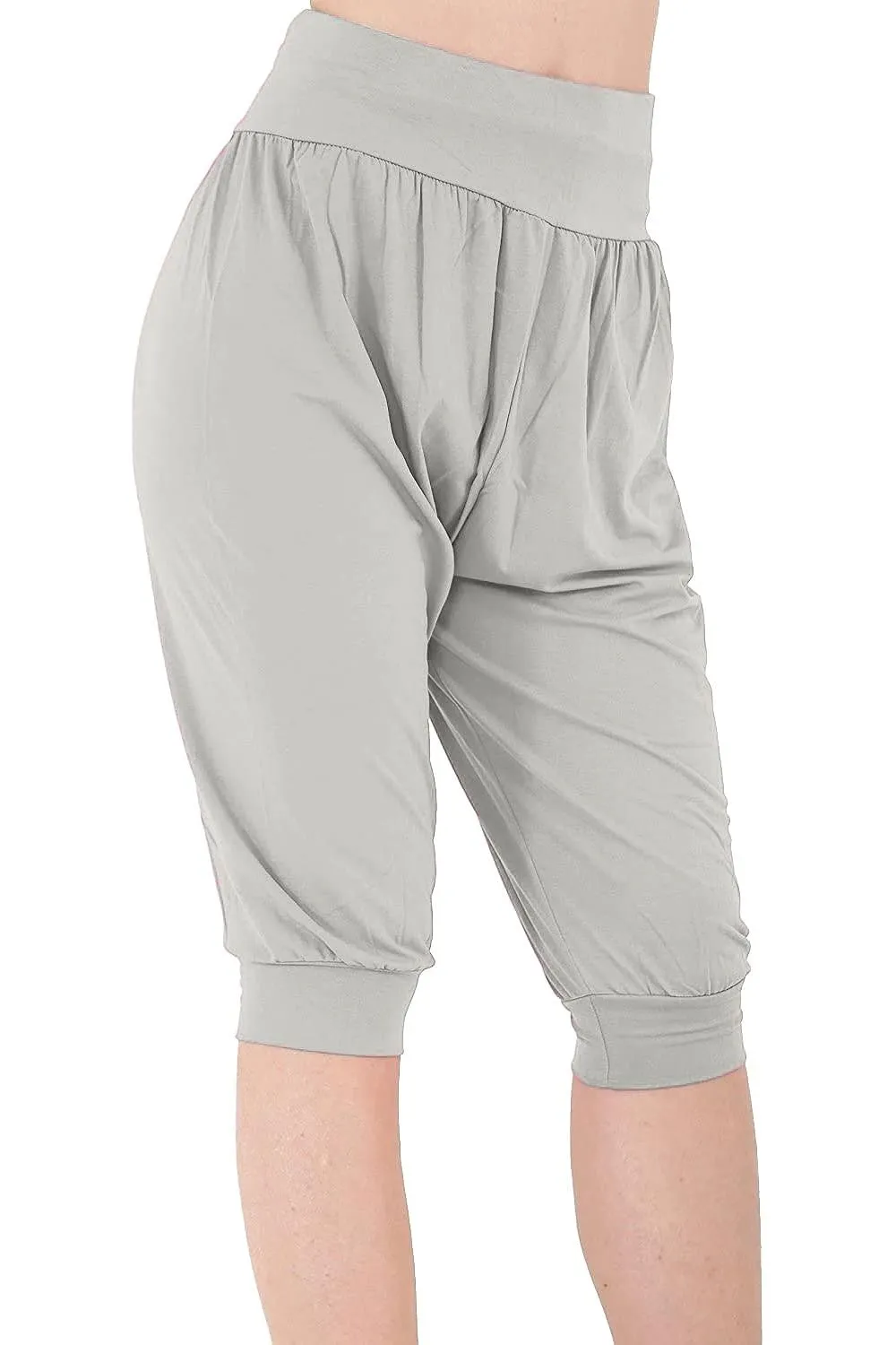 Cropped Harem Trousers