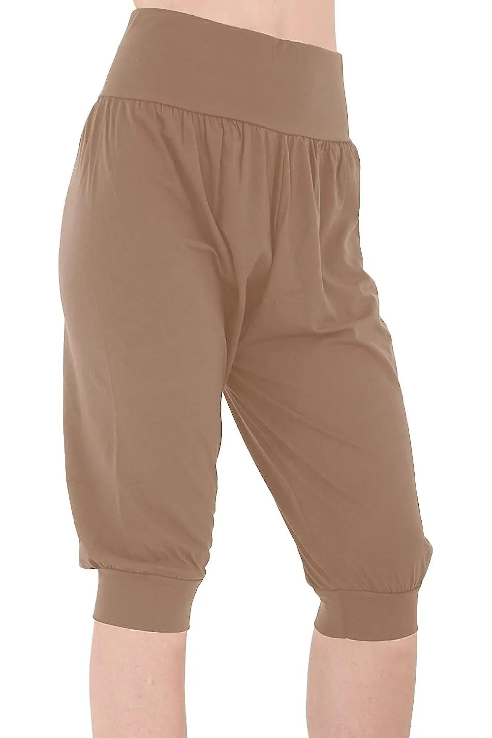 Cropped Harem Trousers