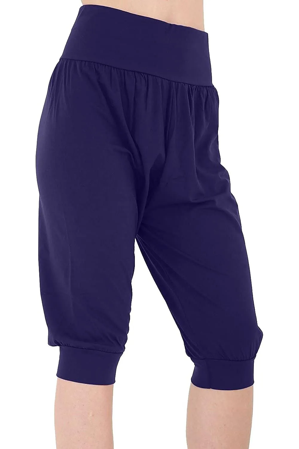 Cropped Harem Trousers