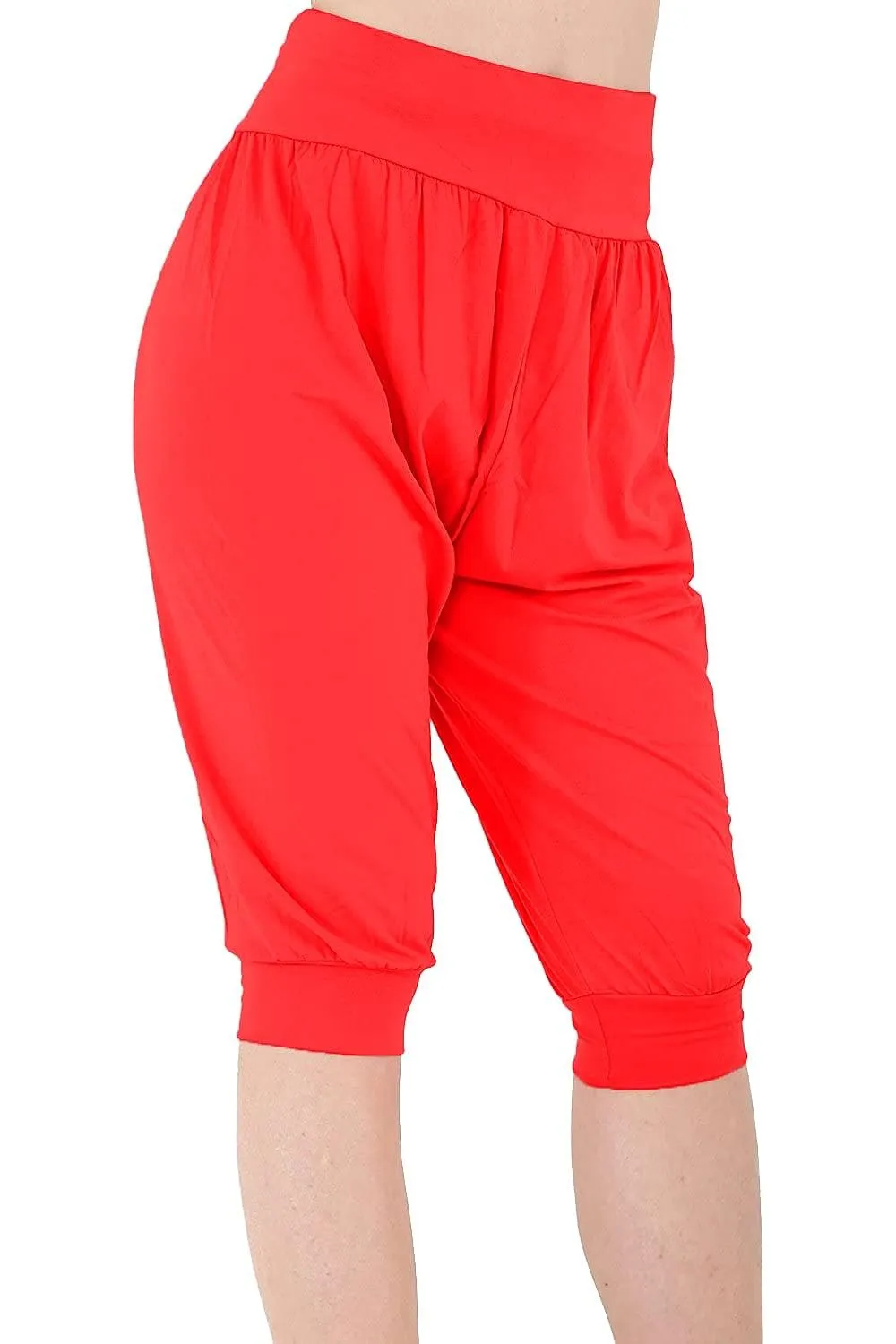Cropped Harem Trousers