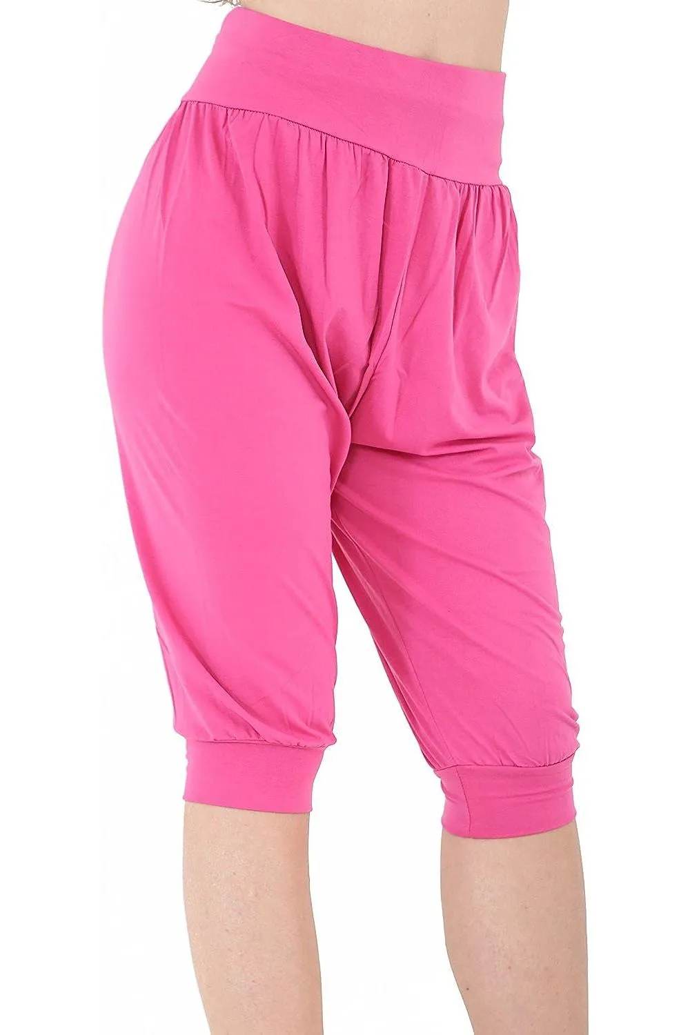 Cropped Harem Trousers