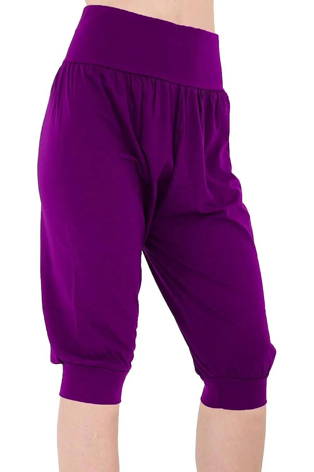 Cropped Harem Trousers