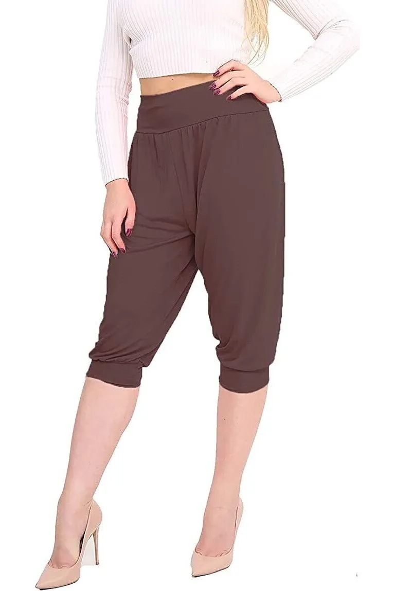 Cropped Harem Trousers