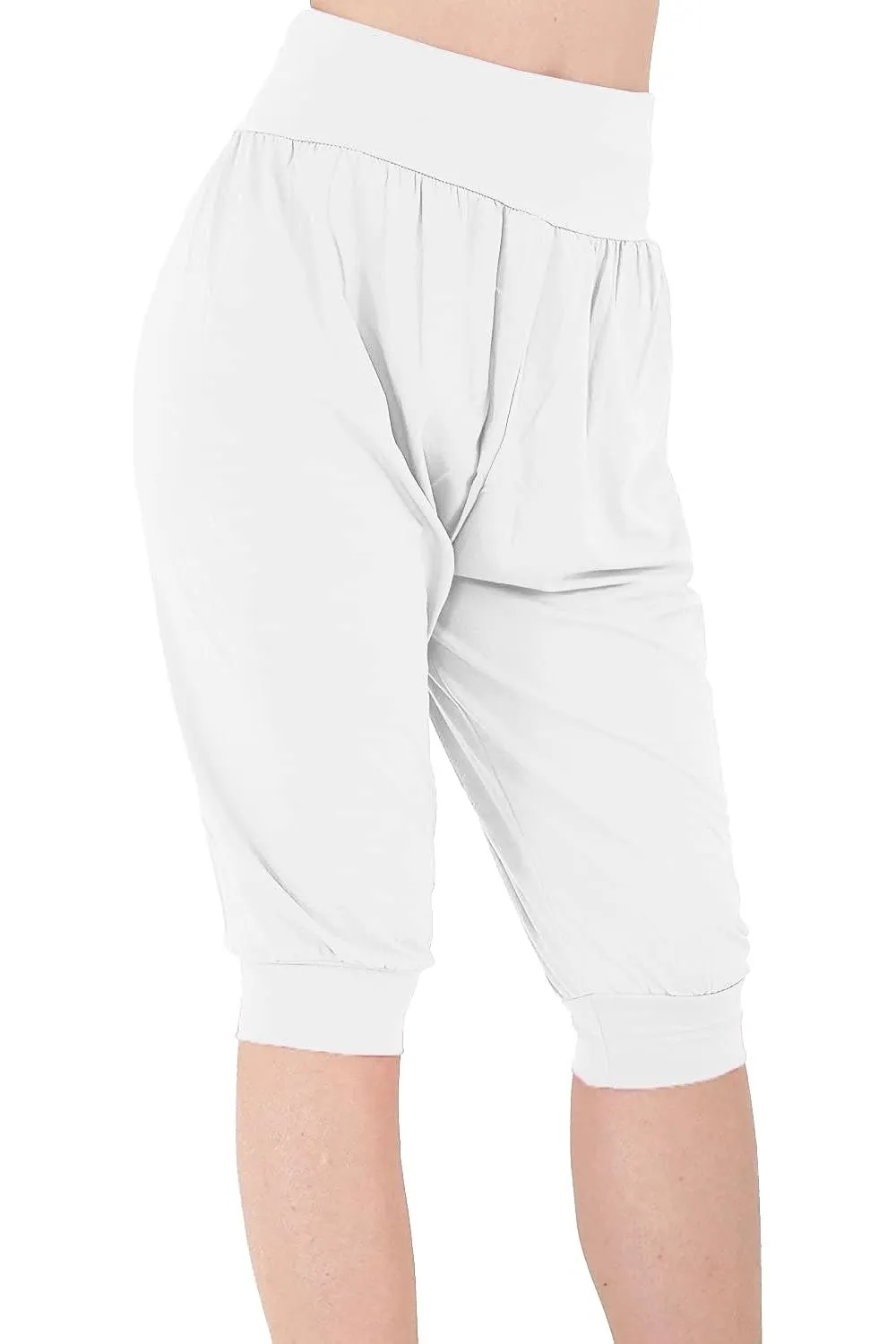 Cropped Harem Trousers