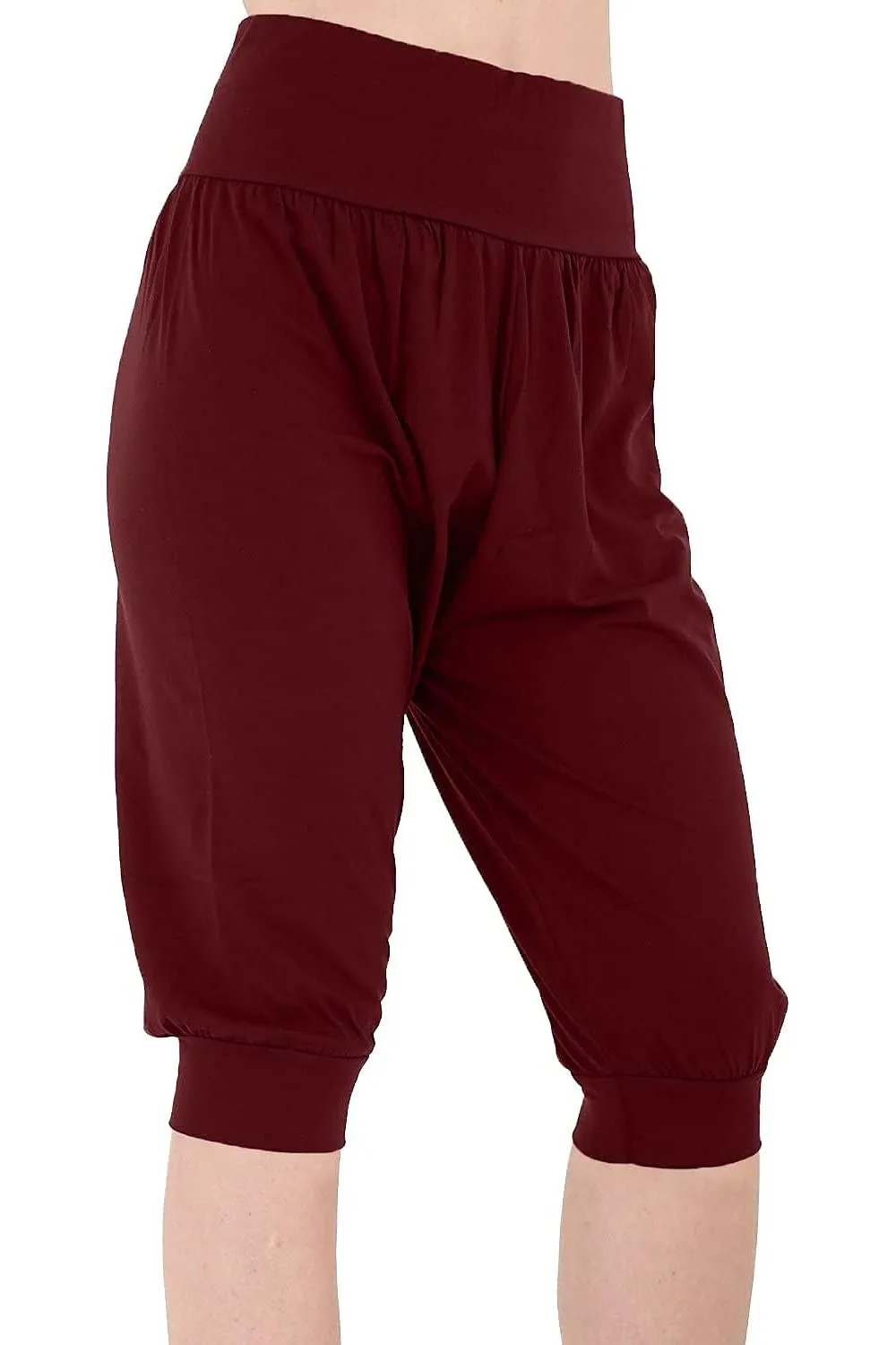 Cropped Harem Trousers
