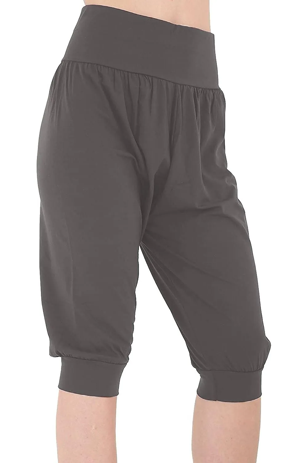 Cropped Harem Trousers