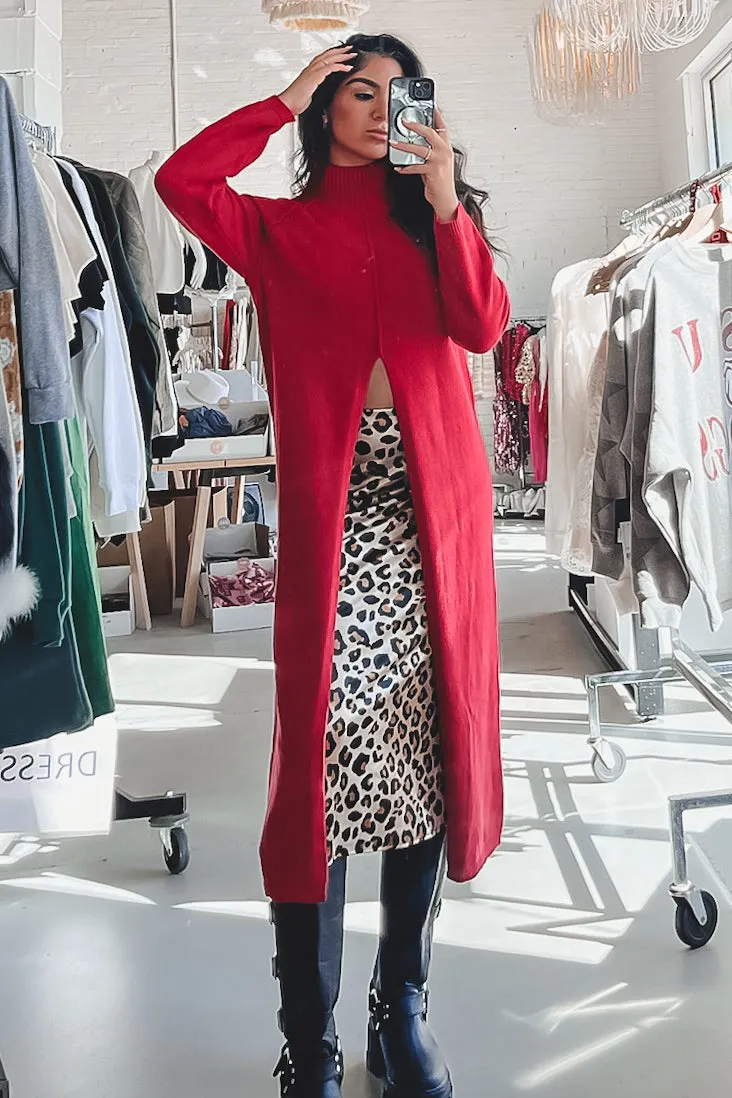 DEAL All Eyes On you Obviously Maxi Sweater