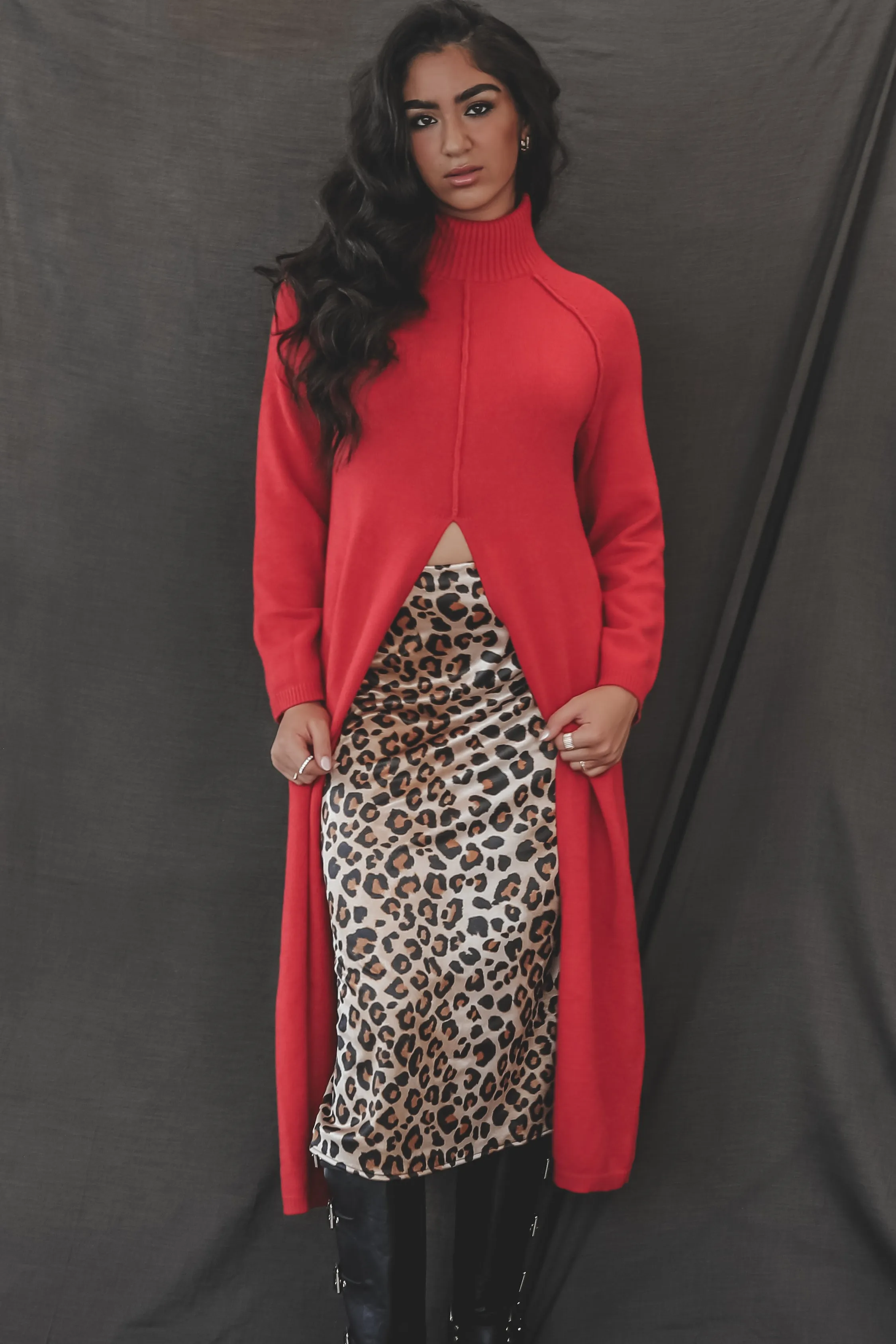 DEAL All Eyes On you Obviously Maxi Sweater
