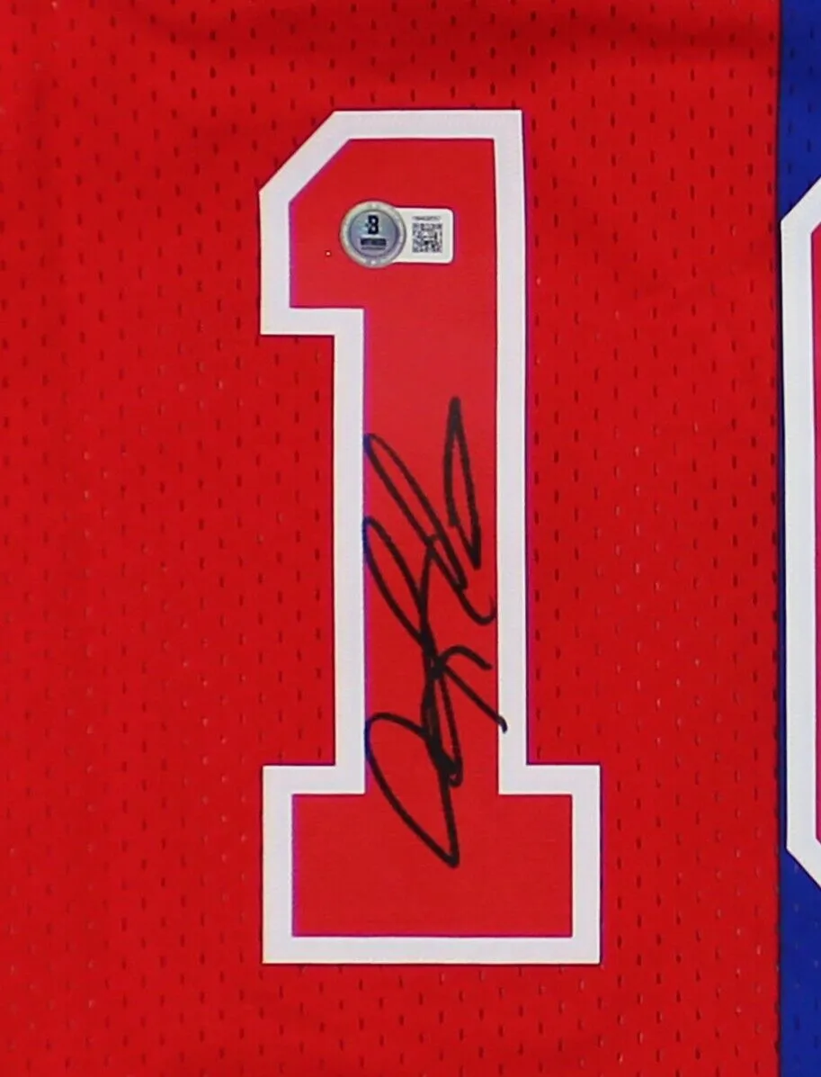 Dennis Rodman Signed Chicago Bulls M&N 1995-96 Swingman Split NBA Jersey