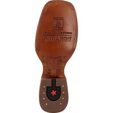 Durango Men's Collection Bison 13" Soft Toe Western Boot- Sand Tobacco- DDB0468