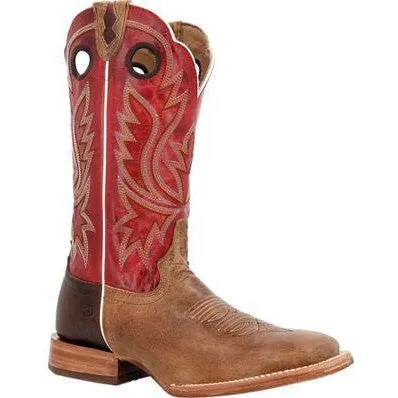 Durango Men's Collection Bison 13" Soft Toe Western Boot- Sand Tobacco- DDB0468