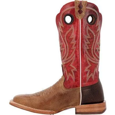 Durango Men's Collection Bison 13" Soft Toe Western Boot- Sand Tobacco- DDB0468