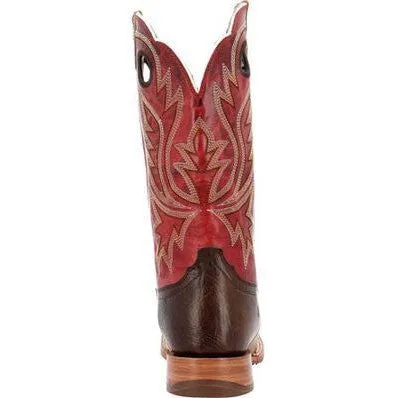 Durango Men's Collection Bison 13" Soft Toe Western Boot- Sand Tobacco- DDB0468