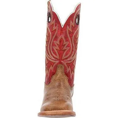 Durango Men's Collection Bison 13" Soft Toe Western Boot- Sand Tobacco- DDB0468